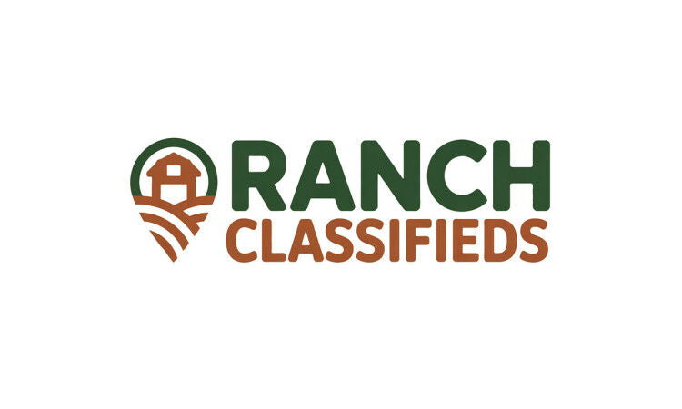 YetiDomains RanchClassifieds.com domain name logo image with stylized text and branding elements.