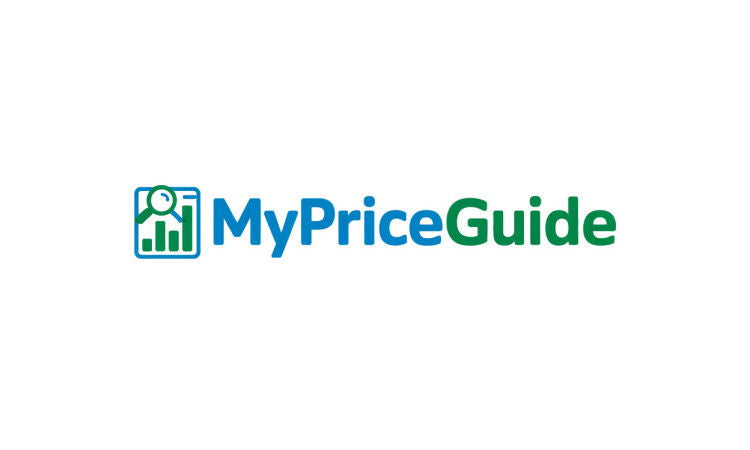 YetiDomains logo for MyPriceGuide.com domain name, featuring a professional logo design with text and graphic elements.