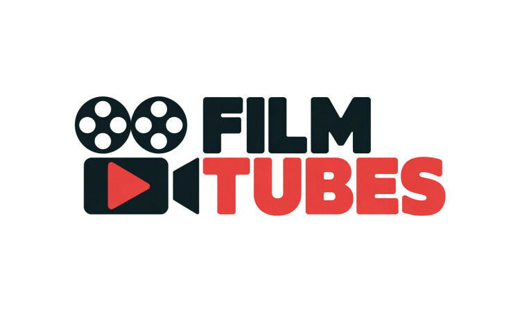 YetiDomains FilmTubes.com domain name logo, featuring a sleek design with the FilmTubes branding and domain branding elements.