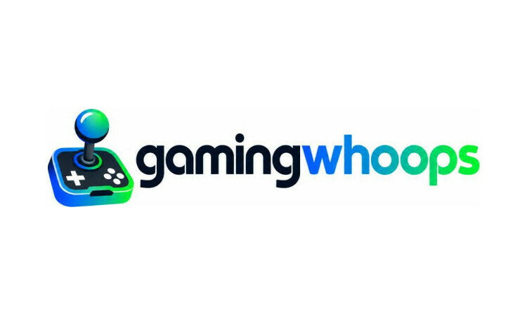 YetiDomains GamingWhoops.com domain name logo featuring modern design and gaming-inspired graphics.