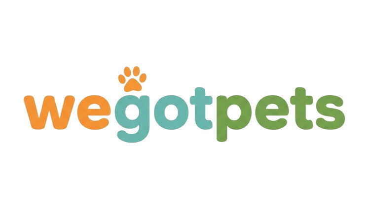 YetiDomains WeGotPets.com domain name logo with a pet-themed design and company branding.