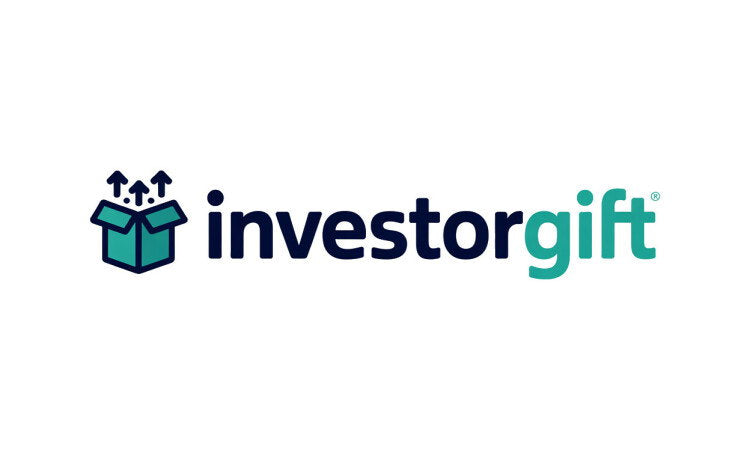YetiDomains logo for InvestorGift.com domain name, featuring a modern design with the company name in clean, professional font.