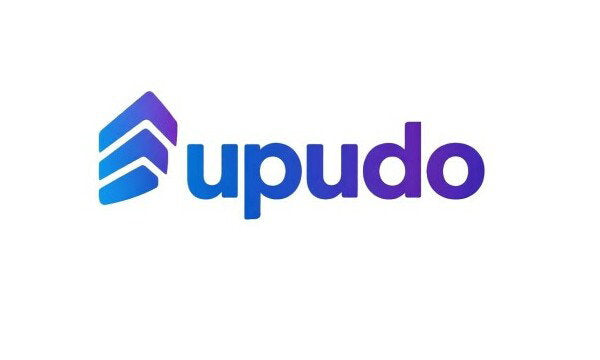 YetiDomains Upudo.com domain name logo with modern design and branding elements.