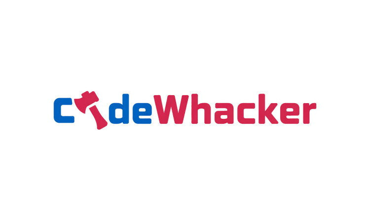 YetiDomains CodeWhacker.com domain name logo with stylized design and branding elements.