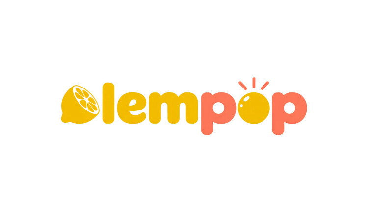YetiDomains logo for Lempop.com domain name with modern design and branding elements.