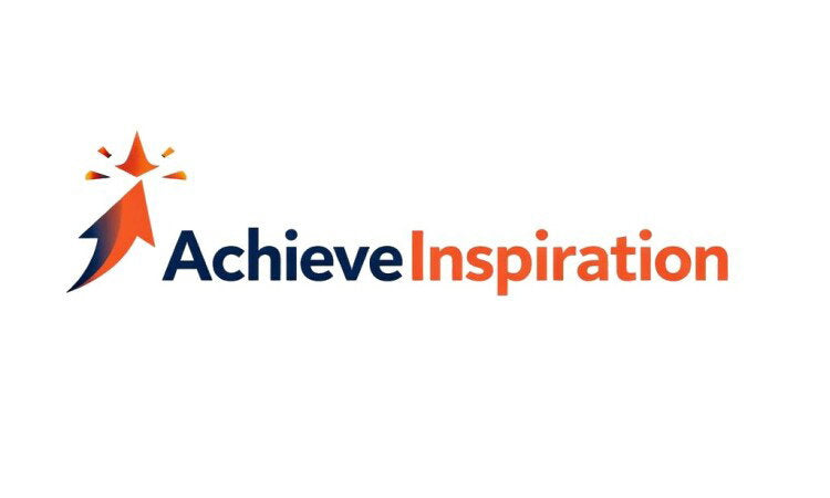 YetiDomains AchieveInspiration.com domain name logo image featuring the brand's logo on a clean background