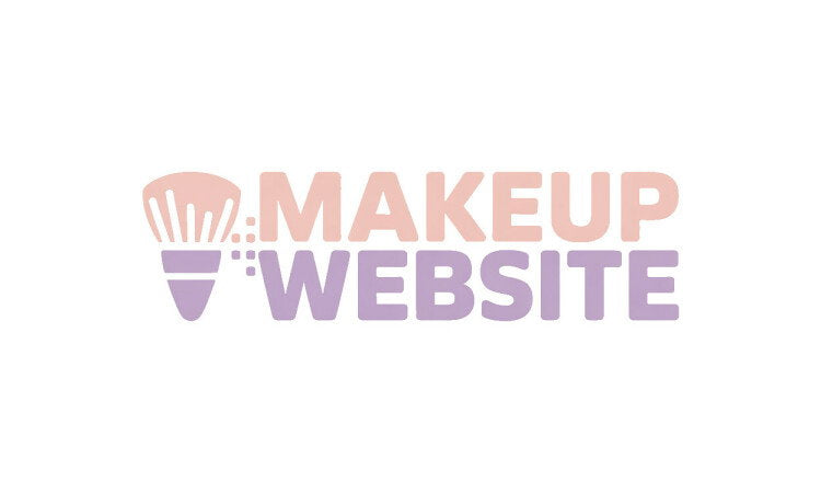 YetiDomains MakeupWebsite.com domain name logo featuring a sleek design with makeup and beauty-related branding elements.