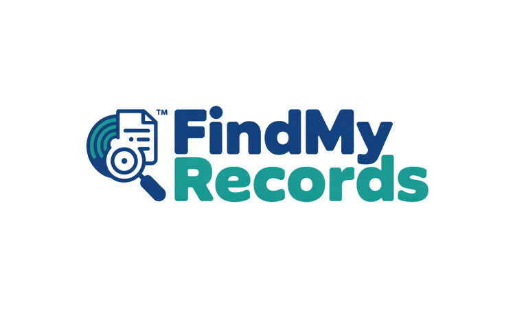 FindMyRecords.com domain name logo by YetiDomains, featuring the brand's logo with the text FindMyRecords.com.