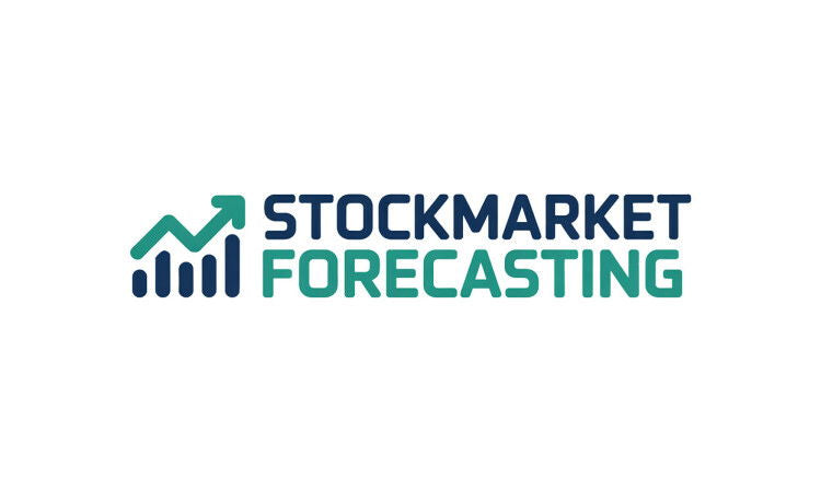YetiDomains logo for StockMarketForecasting.com domain, featuring a professional design with stock market and financial forecasting themes.
