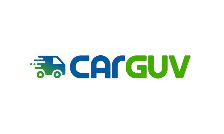 YetiDomains CarGuv.com domain logo featuring a sleek design and modern branding for the domain name logo image