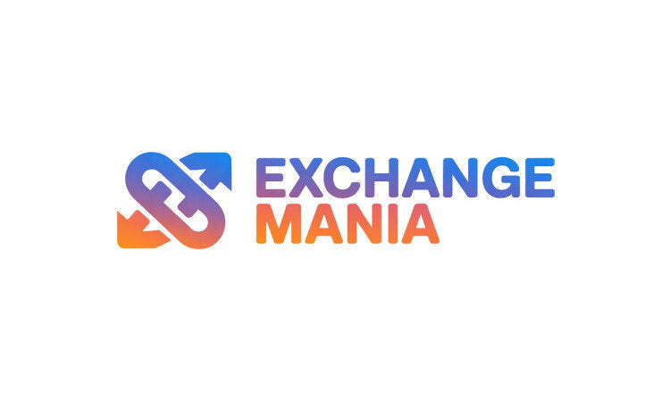 YetiDomains ExchangeMania.com domain name logo image, featuring the ExchangeMania branding for domain trading and marketplace.