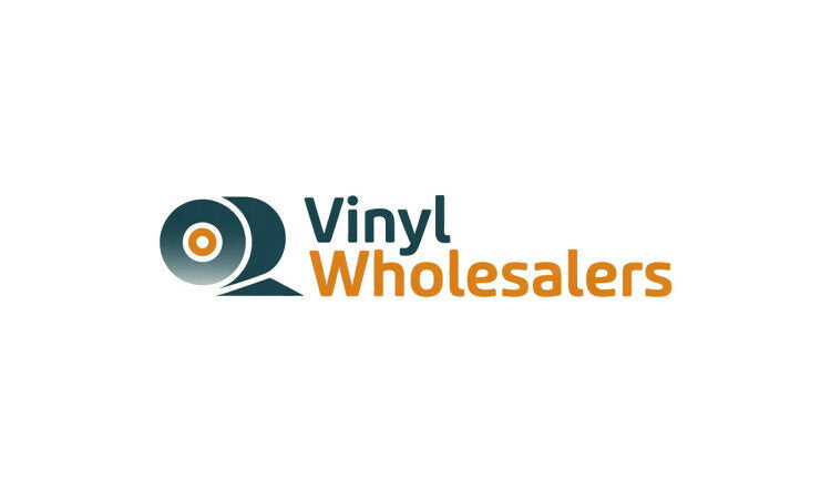 YetiDomains VinylWholesalers.com domain name logo, featuring modern design with vinyl and wholesale branding elements.