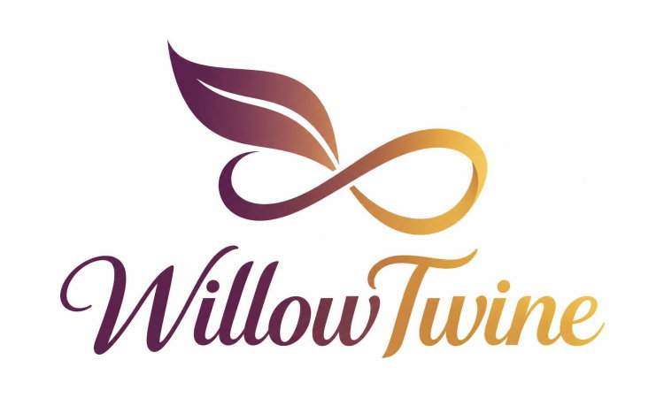 YetiDomains logo featuring WillowTwine.com domain name with elegant text and design elements.