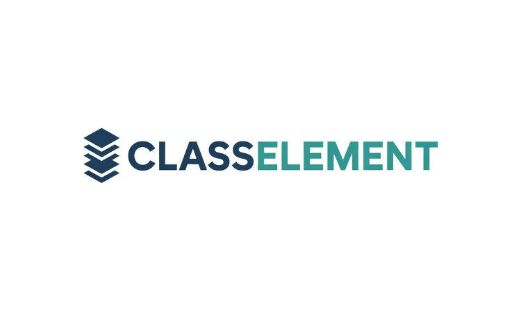 YetiDomains ClassElement.com domain name logo, featuring modern design and branding elements in a professional logo image.