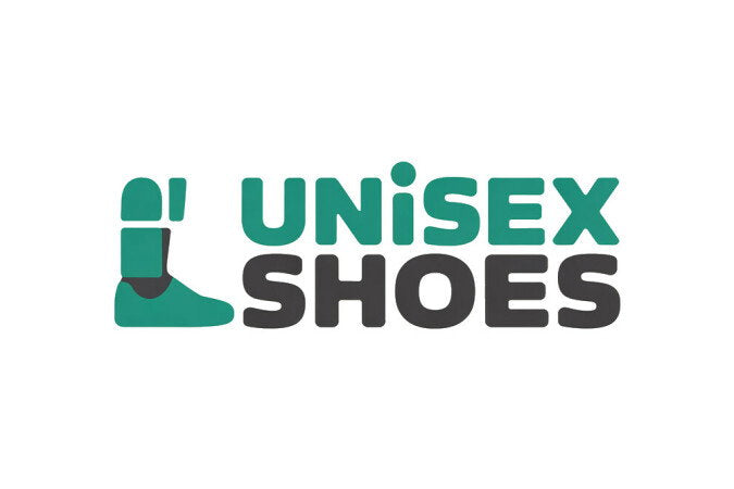YetiDomains logo for UnisexShoes.com domain name, featuring a clean, modern design with the brand name and a shoe icon.