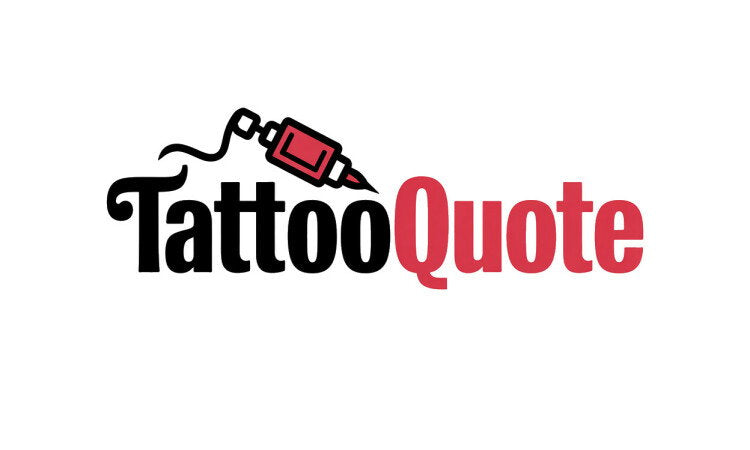 YetiDomains TattooQuote.com domain name logo image featuring stylized text and branding elements.