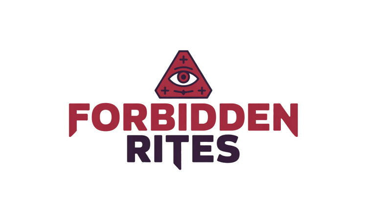 YetiDomains ForbiddenRites.com domain logo with stylized text and design, representing the ForbiddenRites.com website branding.
