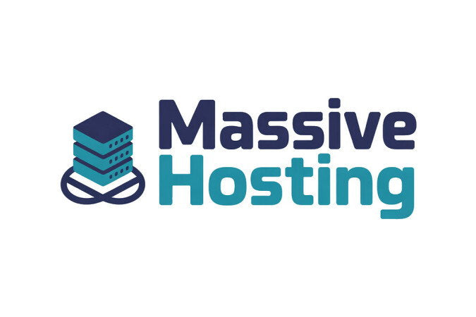 YetiDomains logo for MassiveHosting.com domain name, featuring a sleek design with the brand name and hosting service branding.